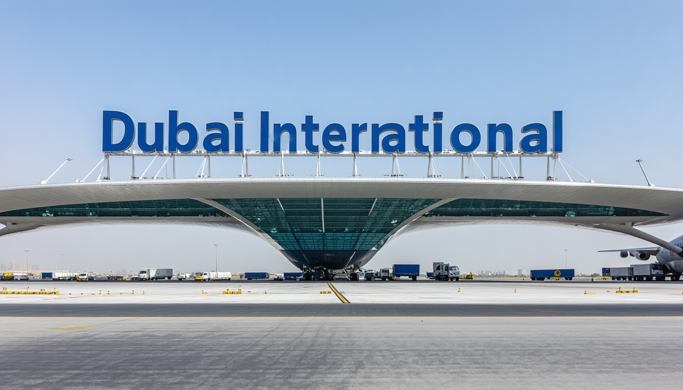 Dubai International Airport Logo